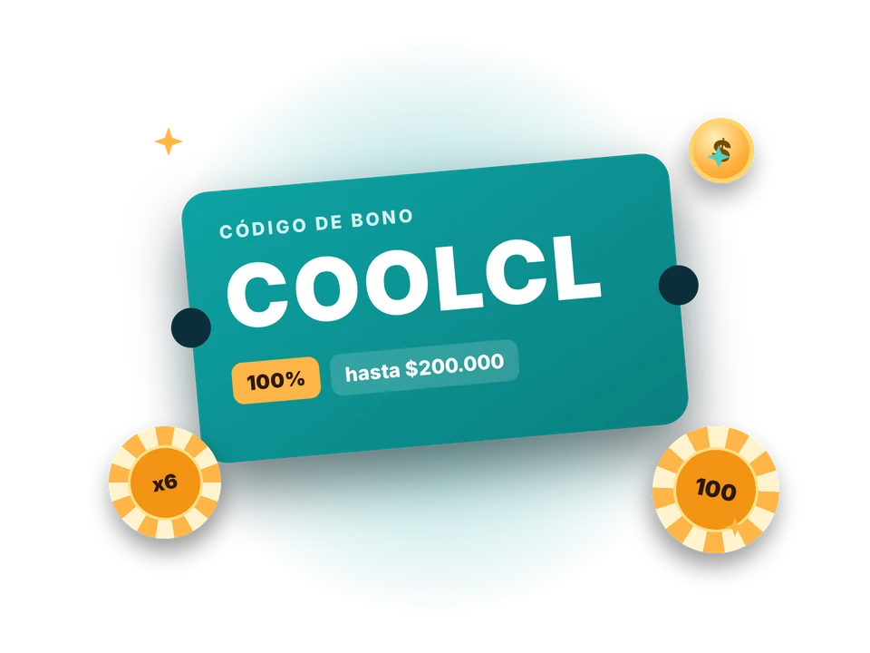 Código de bono Coolbet COOLCL: 100% hasta $200.000 CLP